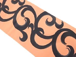 アンティーク　本場筑前博多　唐草模様織り出し名古屋帯（着用可）